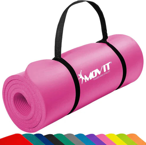 Træningsmåtte&nbsp;Yogamåtte Movit 190x60 cm