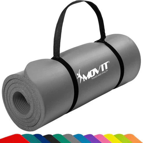 Træningsmåtte&nbsp;Yogamåtte Movit 190x60 cm