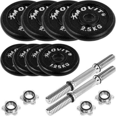 Håndvægte Movit støbejern 2x30 kg