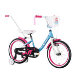 Barncykel TABOU Miss CS ALU, 20" blå-vit