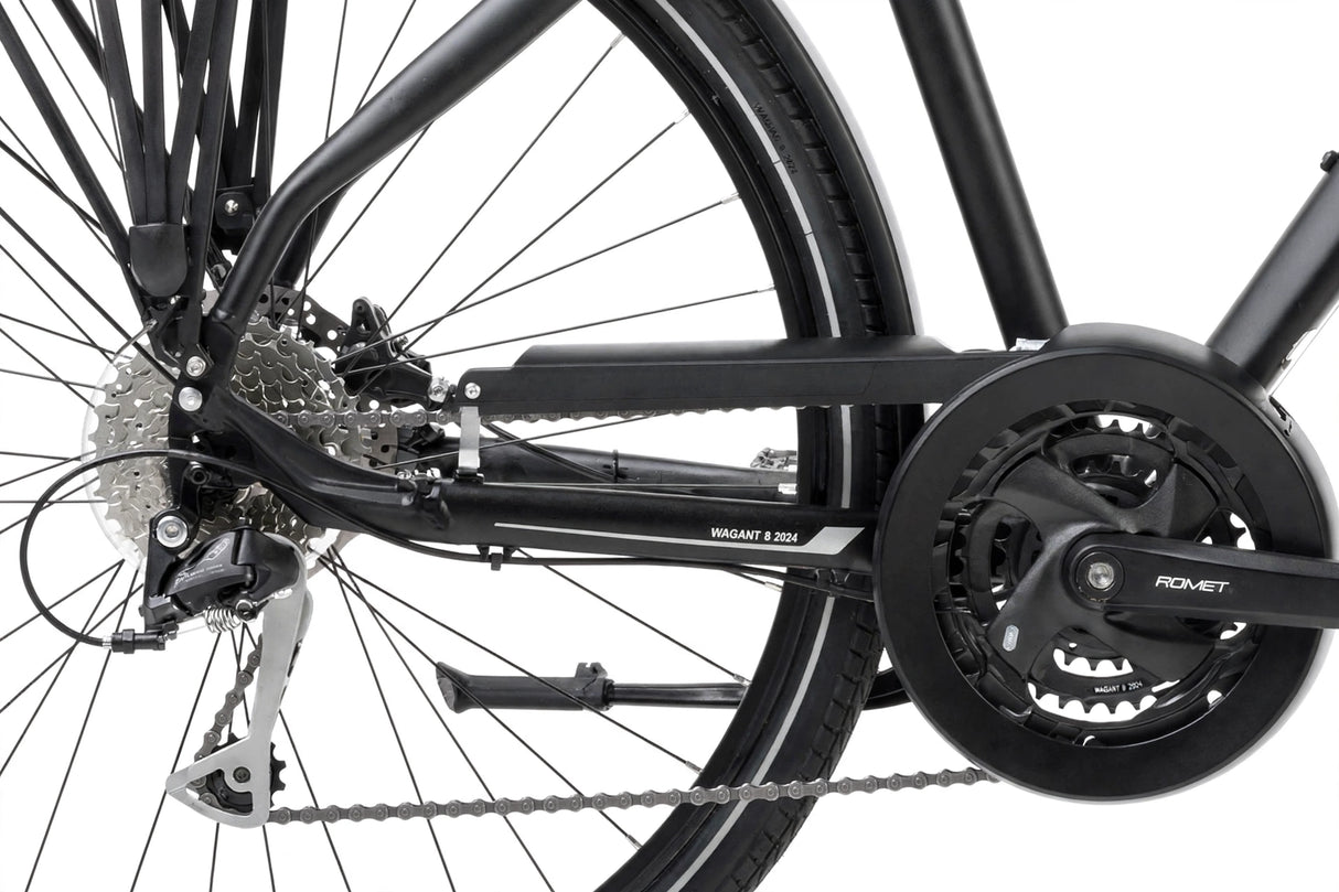 Herrcykel ROMET Wagant 8, svart