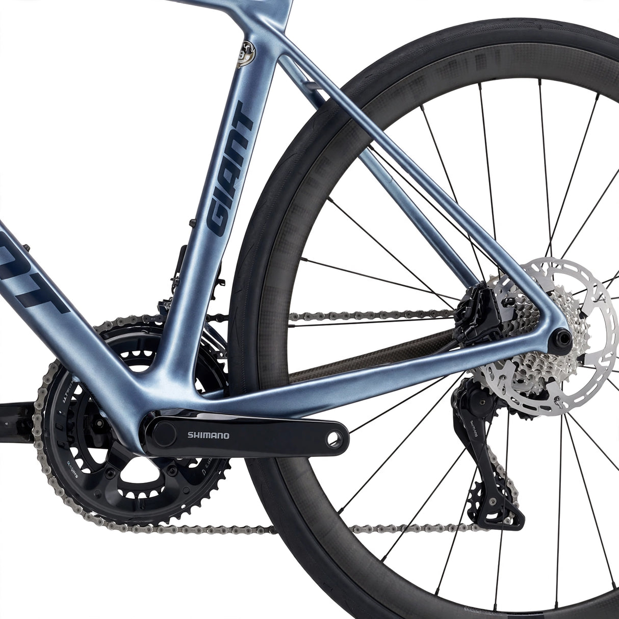 Landsvägscykel GIANT TCR Advanced 0 PC, Frost Silver