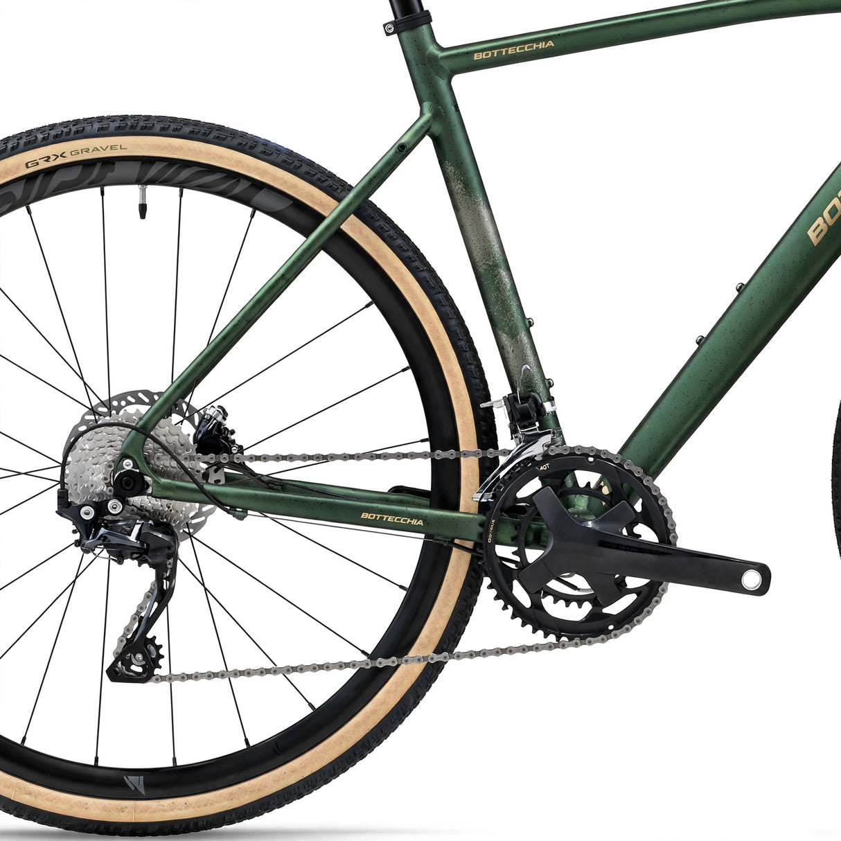 Gravelcykel BOTTECCHIA Gravel Overland - SRAM XLPR 13s - 59 Grön