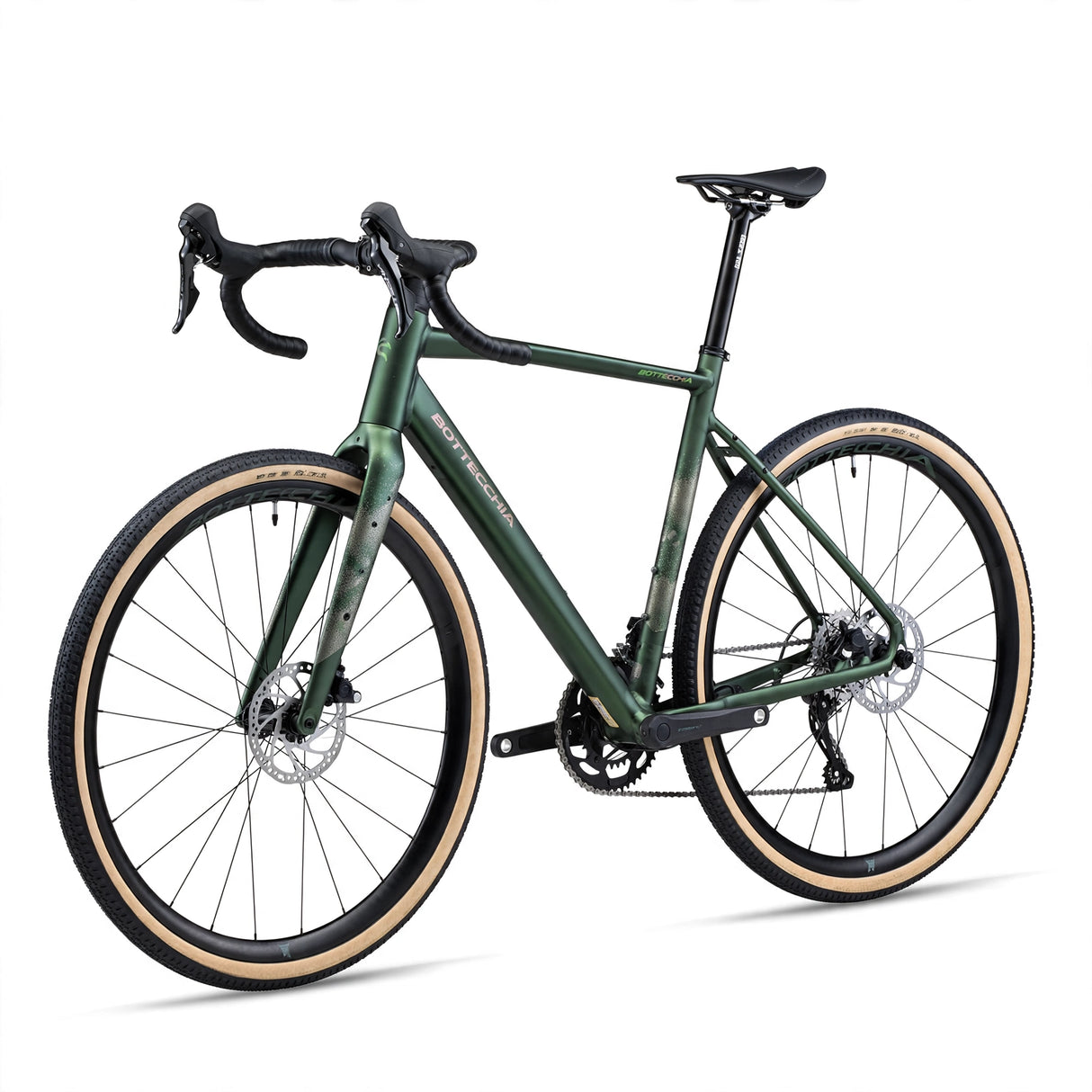 Gravelcykel BOTTECCHIA Gravel Overland - SRAM XLPR 13s - 59 Grön