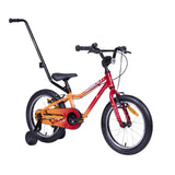 Barncykel TABOU Rocket FR, 14" röd-gul