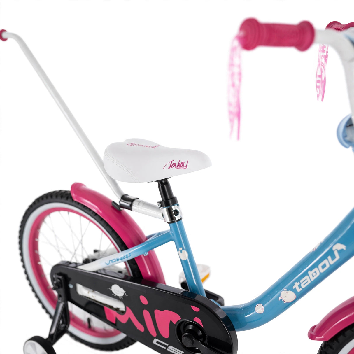 Barncykel TABOU Miss CS ALU, 20" blå-vit