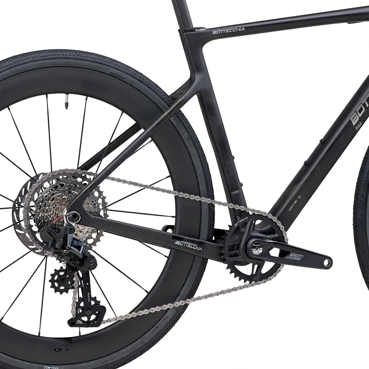Gravel bike BOTTECCHIA Gravel SL - GRX610 24s - C9 Matt Carbon