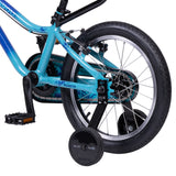 Barncykel TABOU Rocket FR, 18" blå-turkos