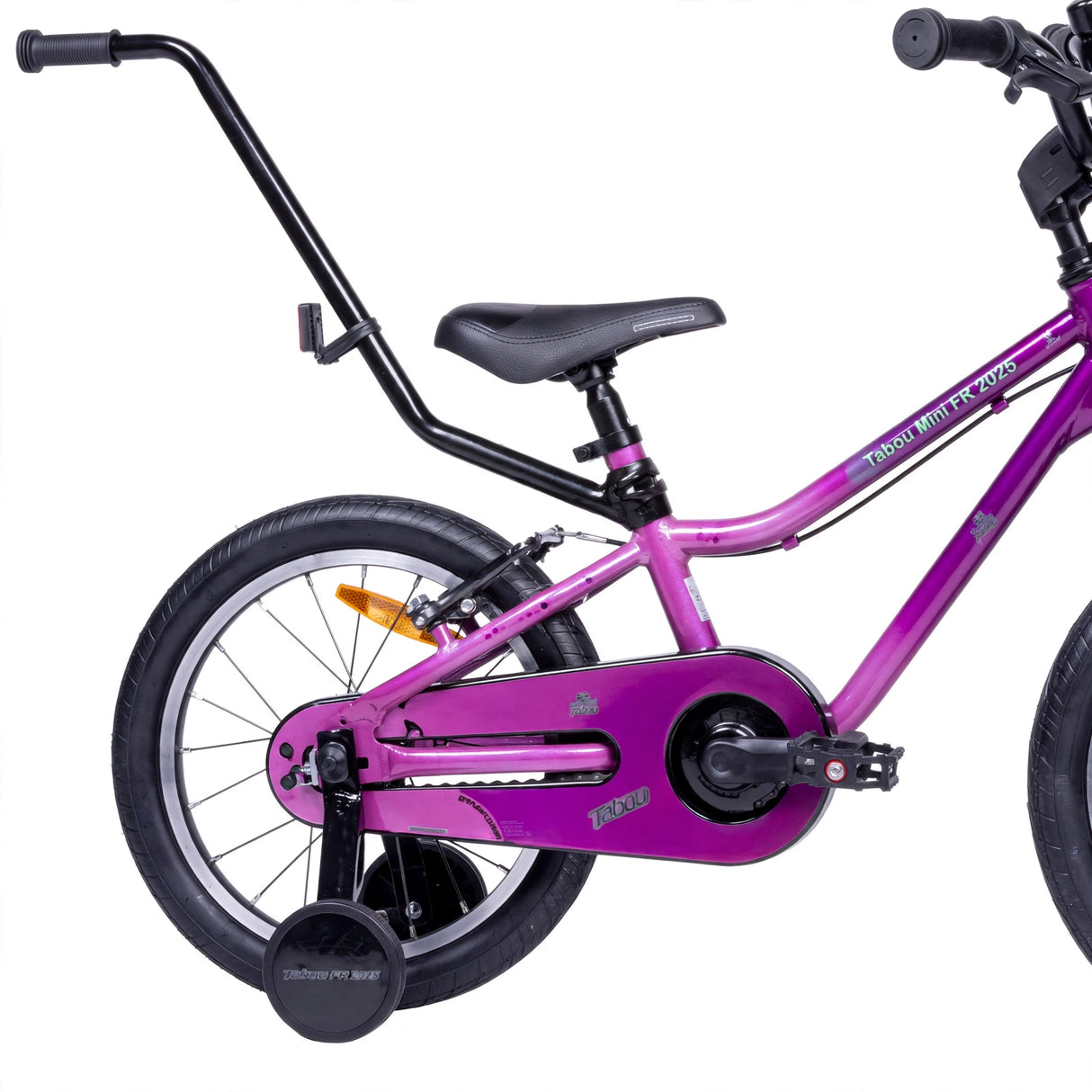 Barncykel TABOU Mini FR, 18" rosa-lila