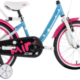 Barncykel TABOU Miss CS ALU, 20" blå-vit