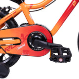 Barncykel TABOU Rocket FR, 12" röd-gul