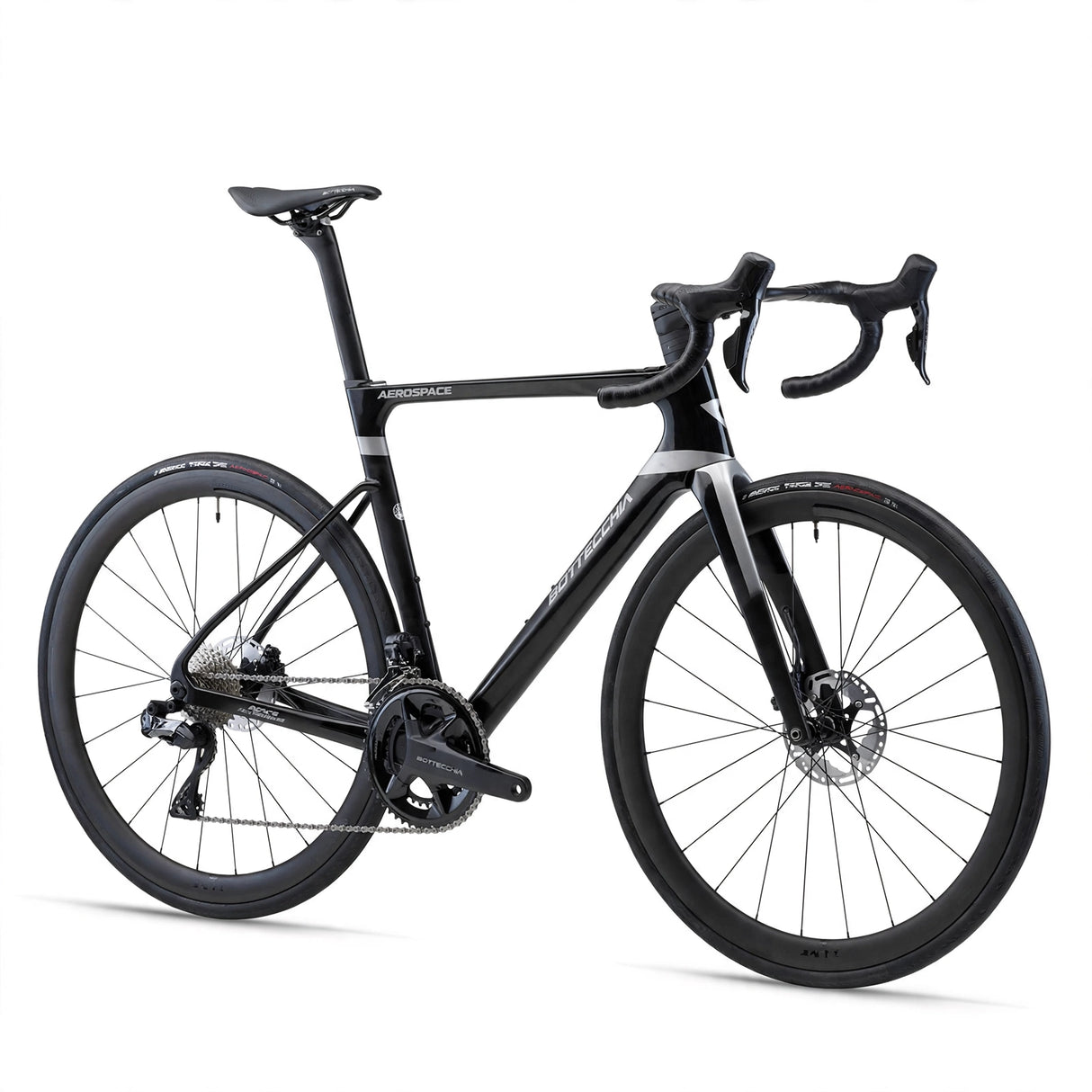 Landsvägscykel BOTTECCHIA Aerospace - Ultegra Di2 24s - B1 Nero Lucido