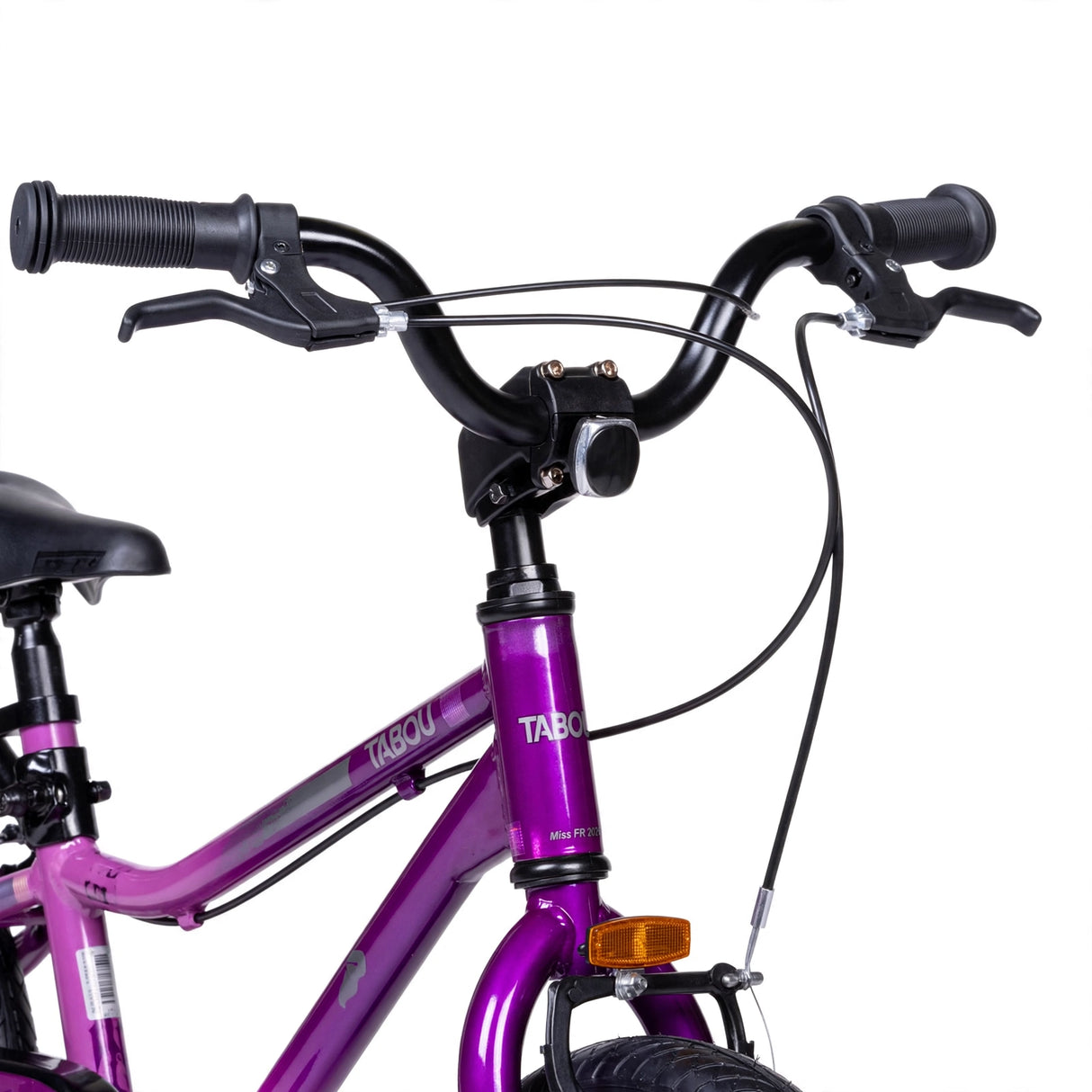 Barncykel TABOU Miss FR, 16" rosa-lila