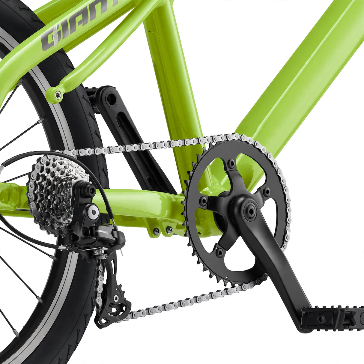 Ultralätt barncykel GIANT ARX 16, Lime Punch