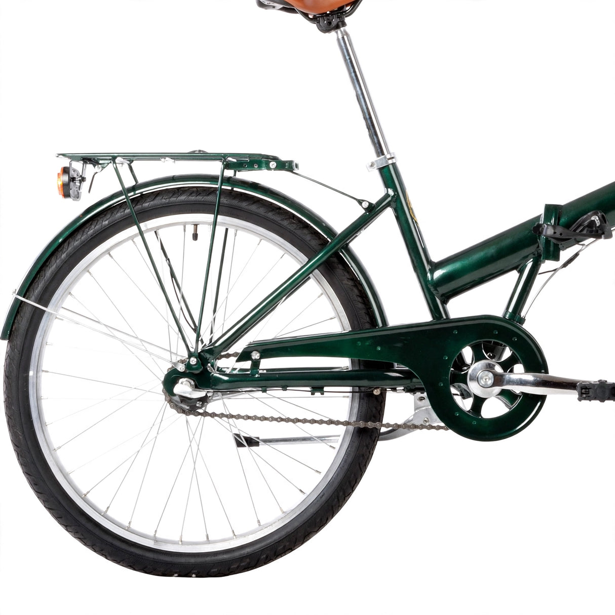 Hopfällbar cykel ROMET Jubilat Classic, 24" grön