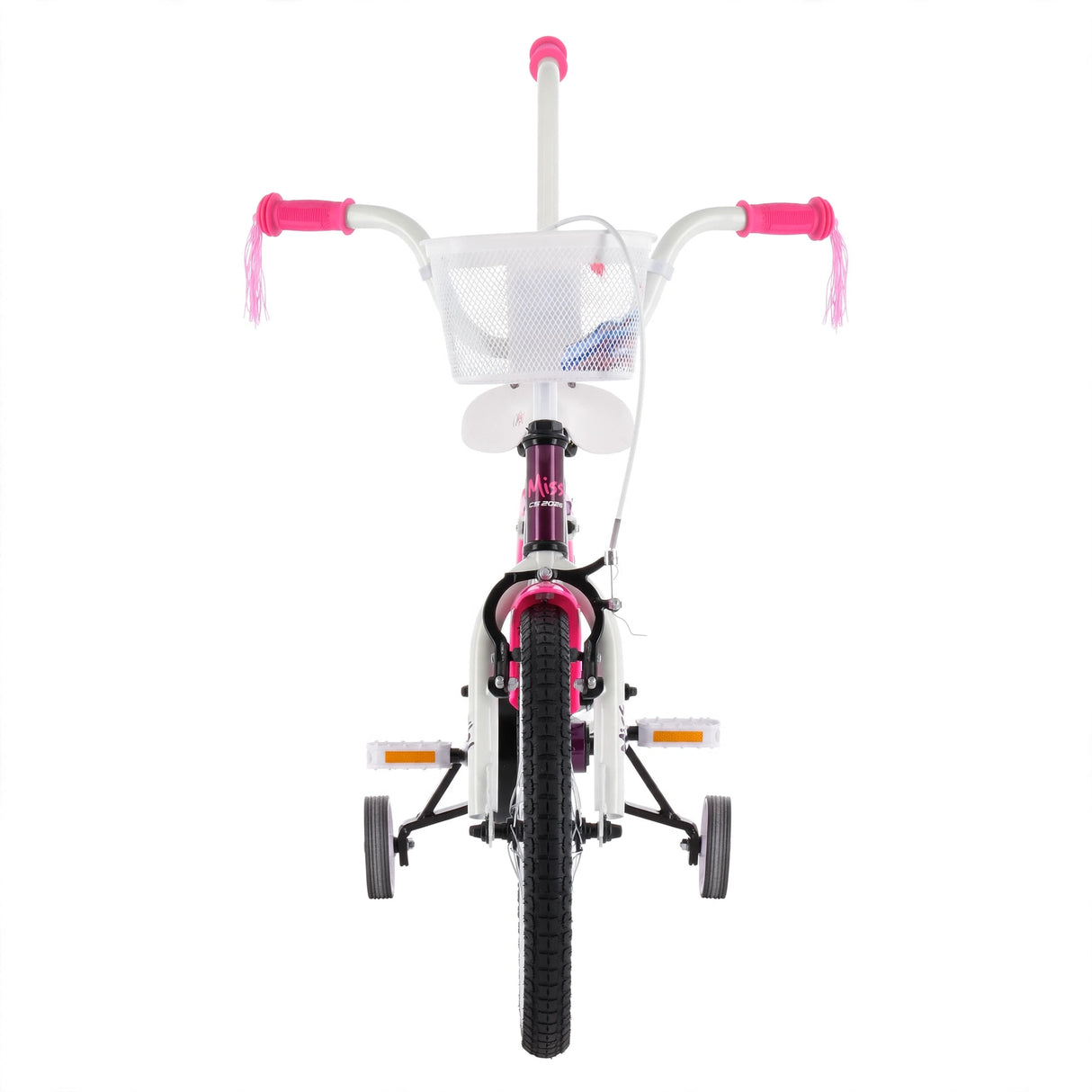 Barncykel TABOU Miss CS, 14" lila-vit
