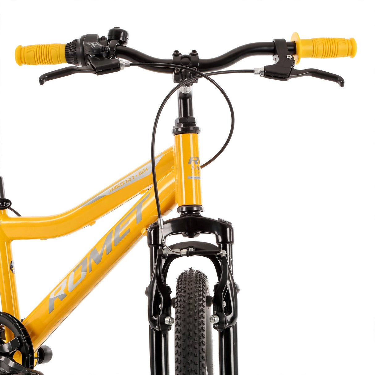 Barncykel ROMET Rambler 20 KID 2, gul-grå