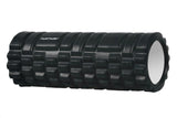 Massage roller TUNTURI Yoga Foam Grid Roller 33cm, black