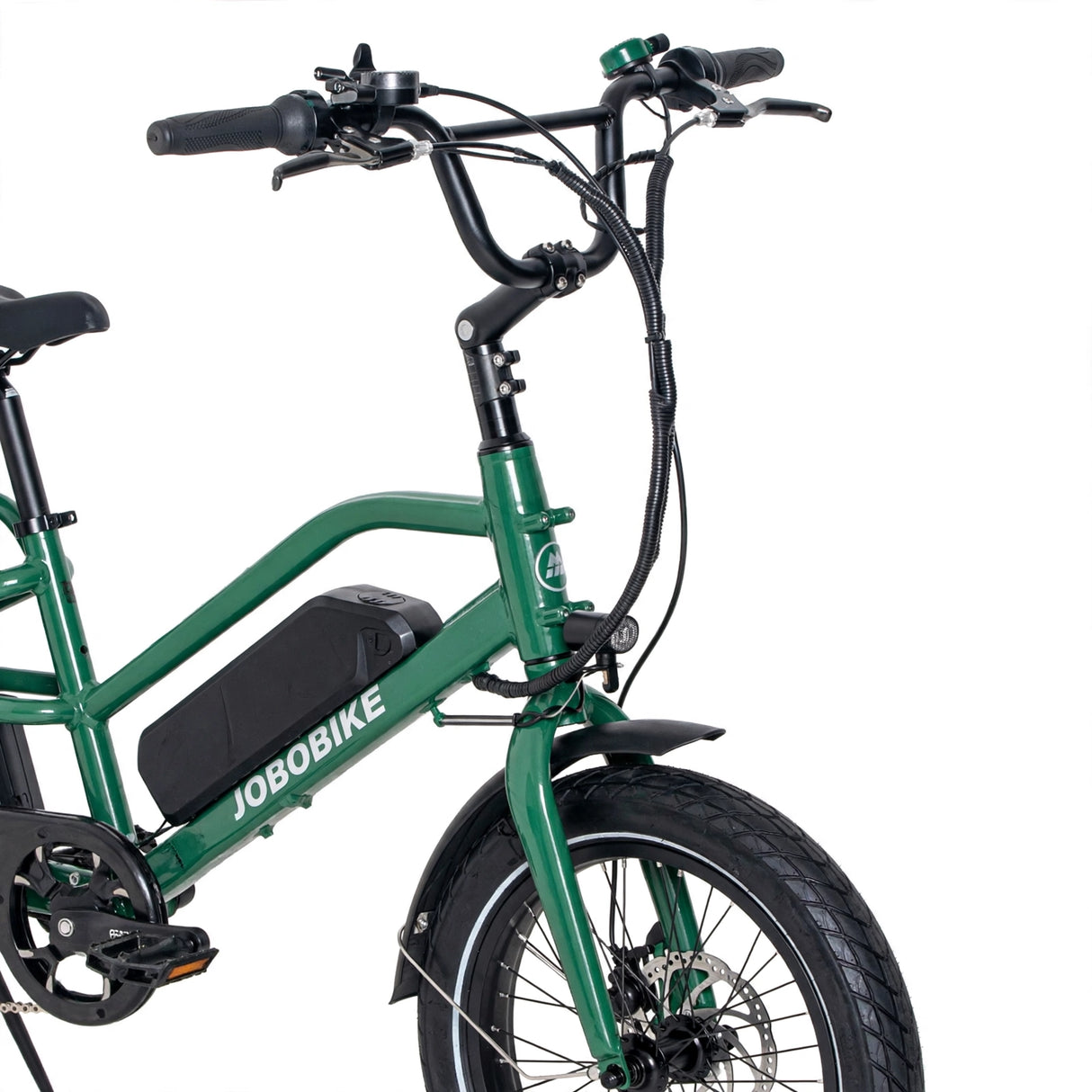 El-lastcykel JOBOBIKE Transer, Grön
