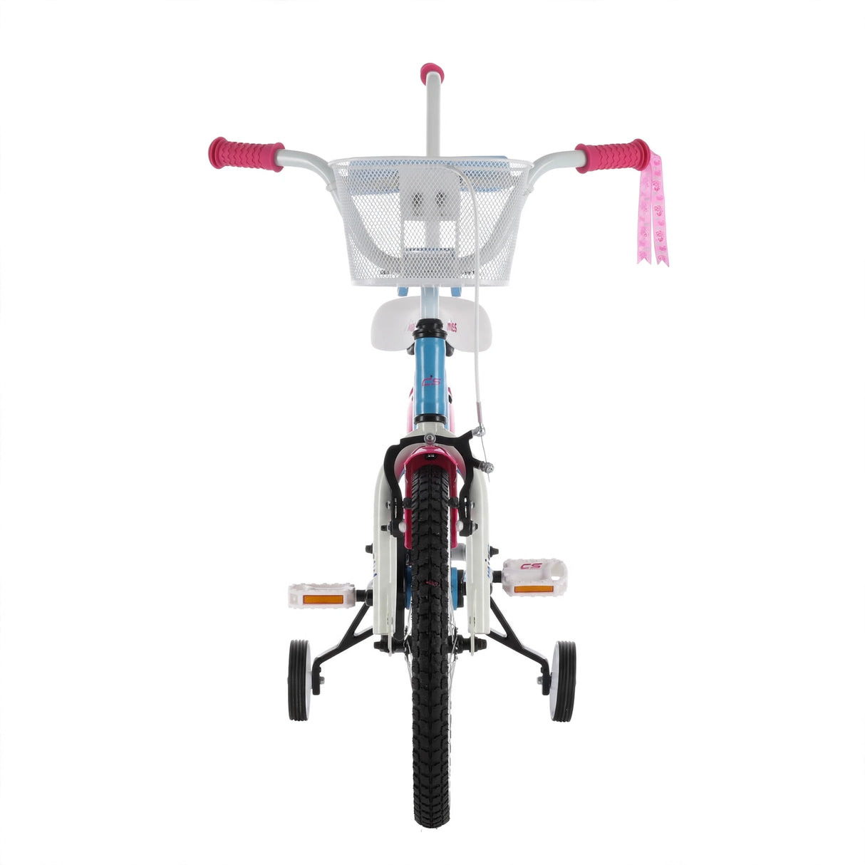 Barncykel TABOU Miss CS ALU, 20" blå-vit