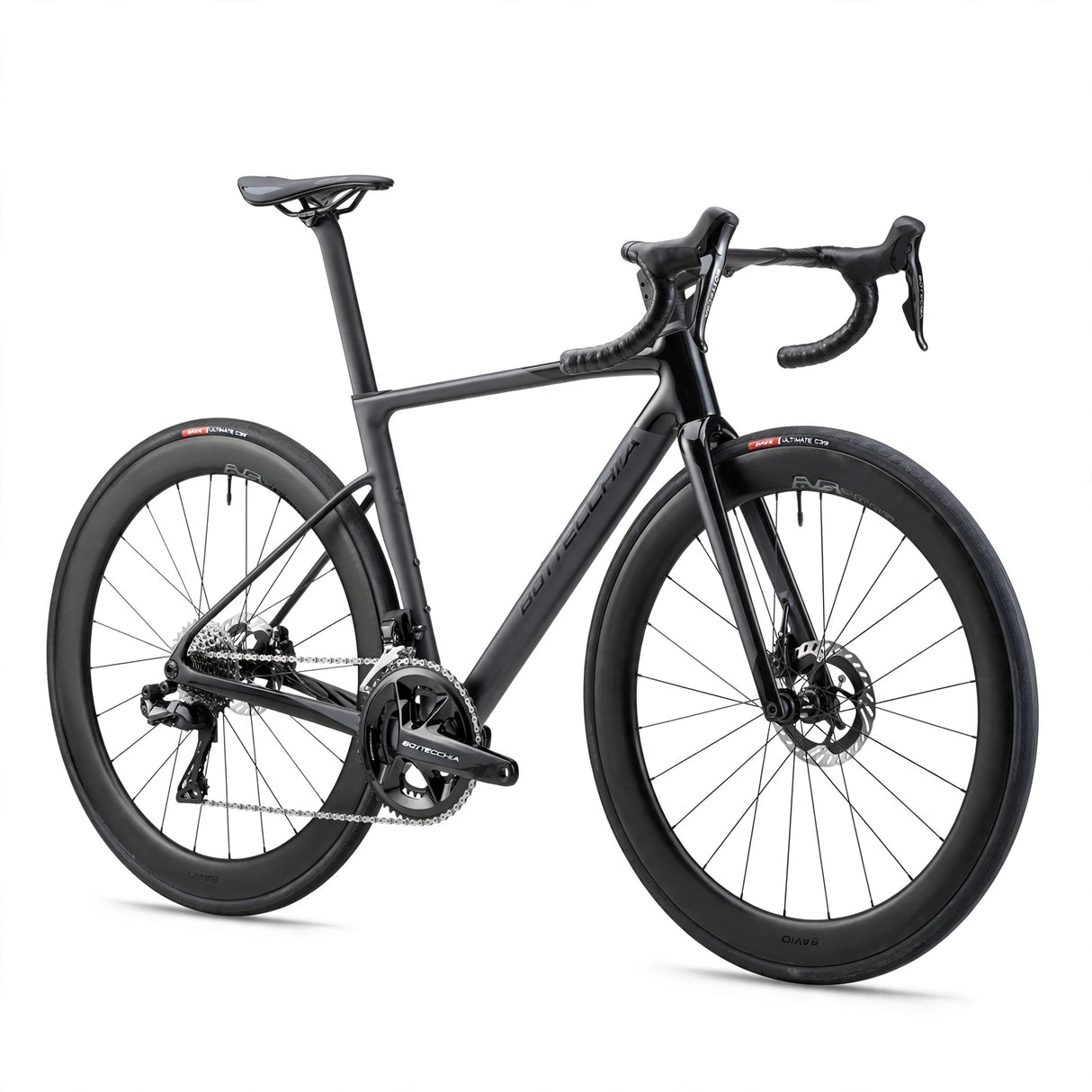 Landsvägscykel BOTTECCHIA 8avio Ultimate - Shimano 105 Di2 24s - C39 Gloss and Matt Black