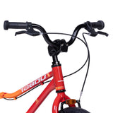 Barncykel TABOU Rocket FR, 12" röd-gul