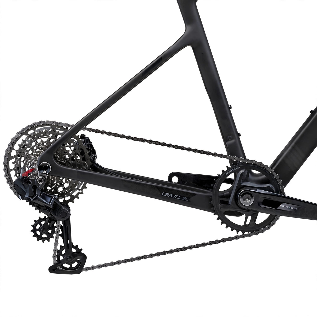 Gravelcykel BOTTECCHIA Gravel SL - GRX825 Di2 24v - C9 Matt Carbon