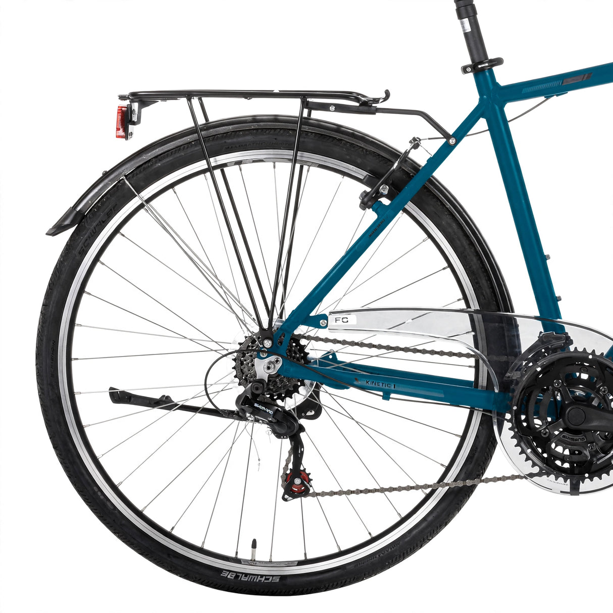 Herrcykel TABOU KINETIC 1.0, 28" svart-grön
