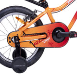 Barncykel TABOU Rocket FR, 16" röd-gul