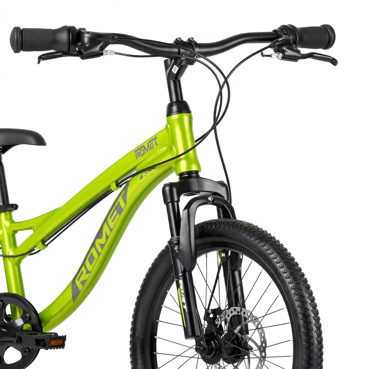 Barncykel ROMET Rambler FIT 20, grön-blå-grå