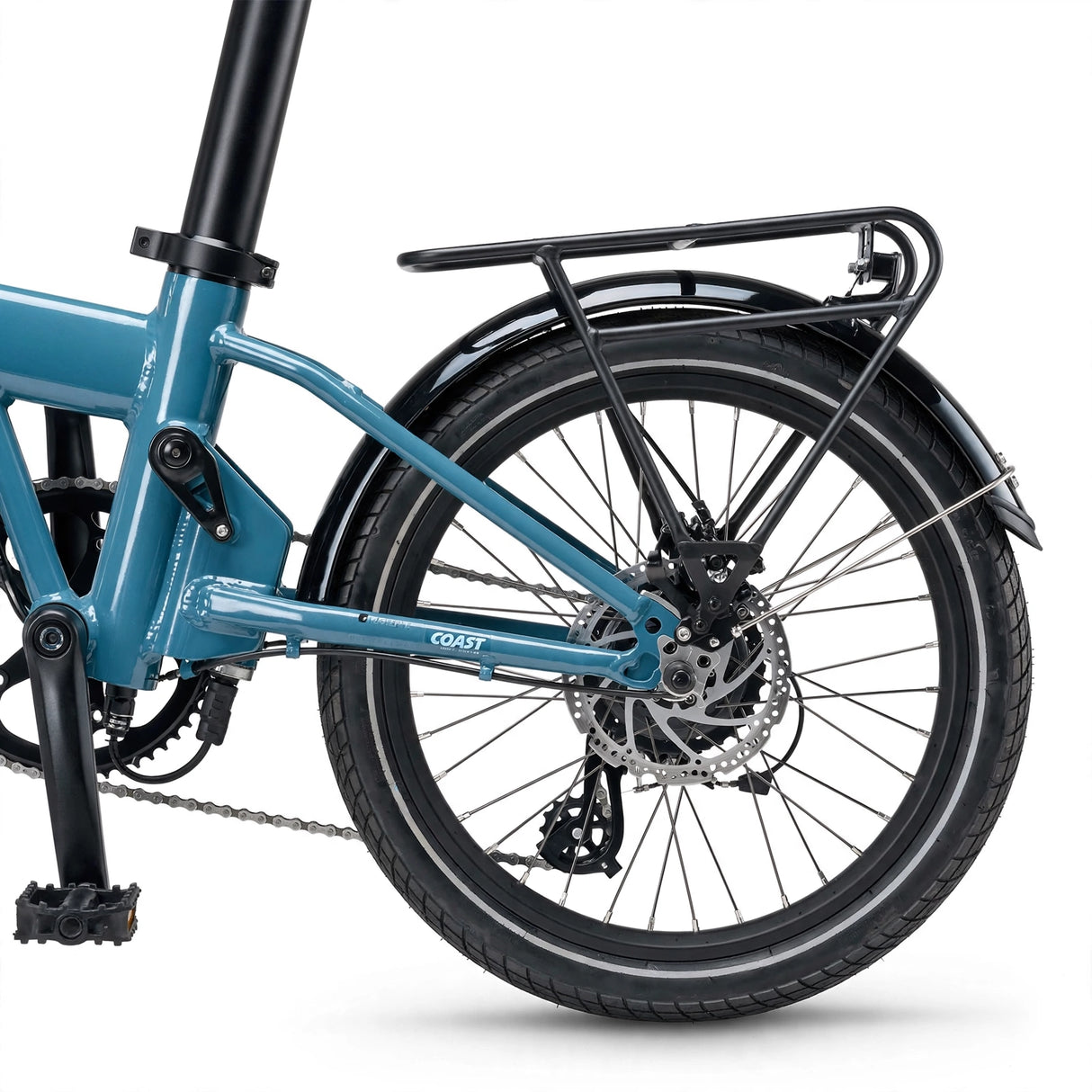 Sammenklappelig elcykel COAST Vybe Light, Dusty Blue