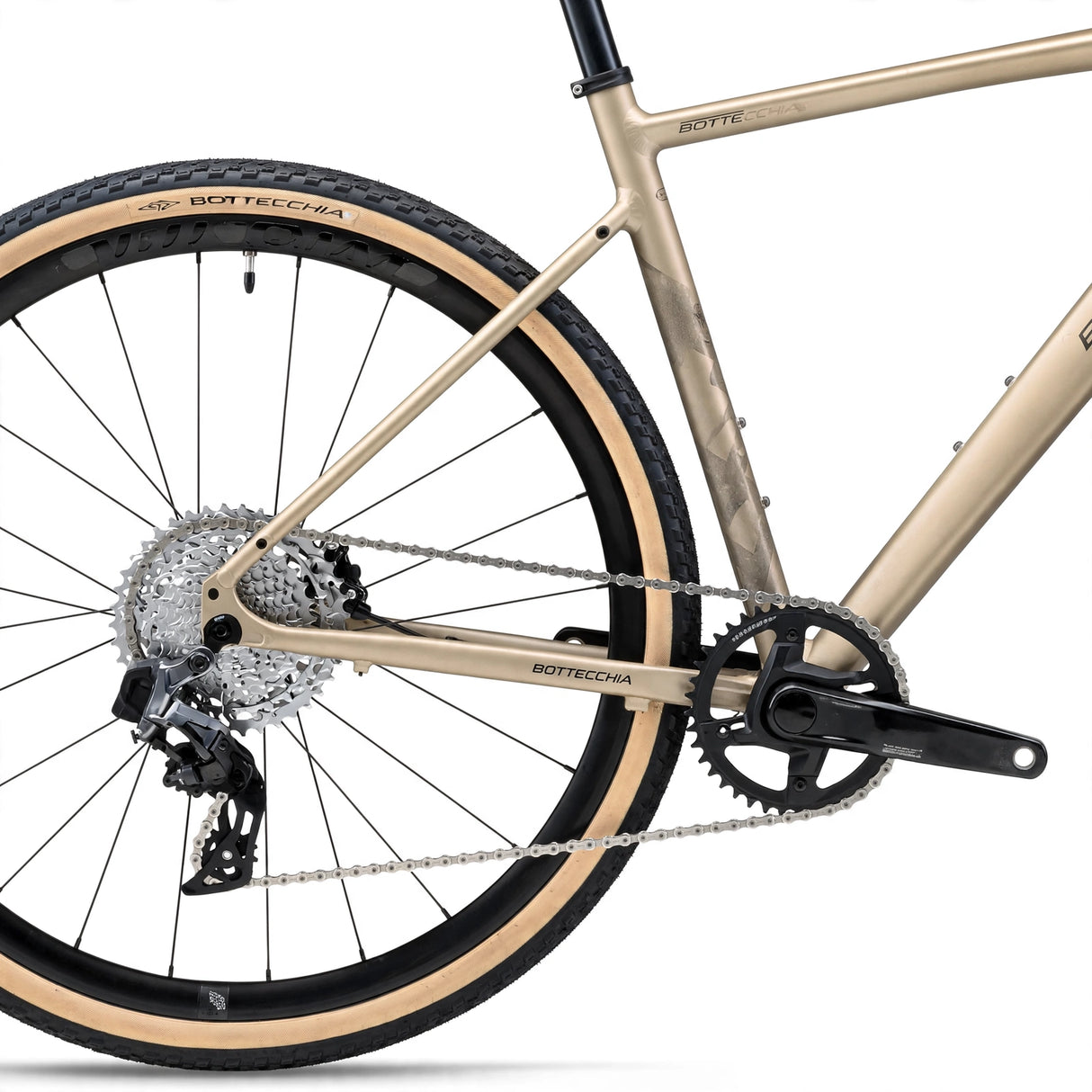 Gravelbike BOTTECCHIA Gravel Monster - Sora 18s - B4 Matt Sand