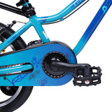 Barncykel TABOU Rocket FR, 12" blå-turkos
