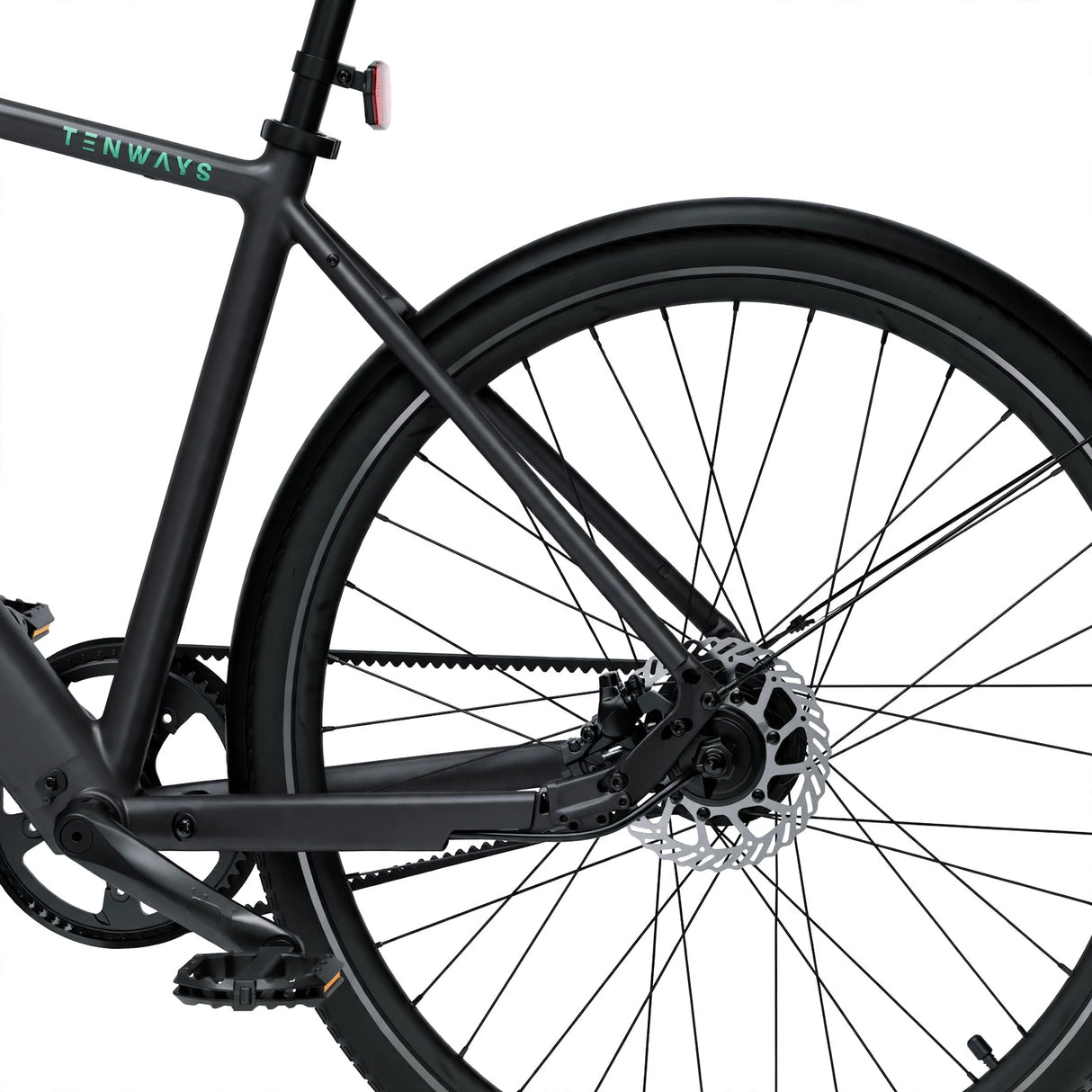 Elcykel TENWAYS CGO600 Pro, Midnight Black