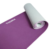 Yogamatta TOORX Yoga Mat, vinröd-grå