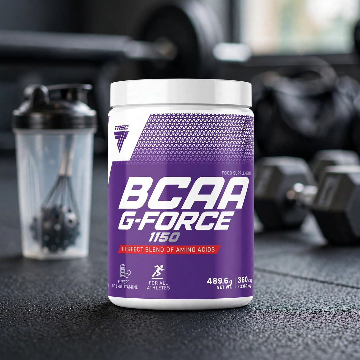 Aminosyrakomplex TREC BCAA G-FORCE 1150 360 kapslar