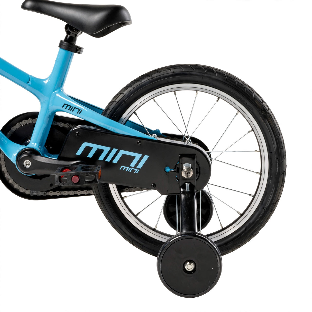 Ultralätt barncykel TABOU Rocket Lite MG, 18" blå-vit