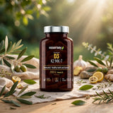 Vitamin Kapslar TREC ESSENSEY Vit. D3 + K2 (MK-7), 90 kapslar