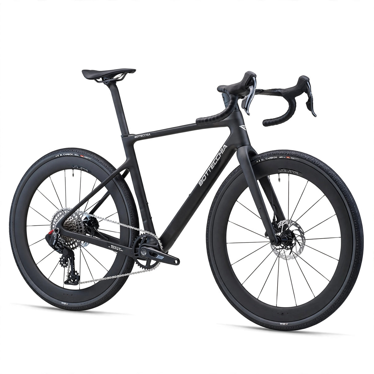 Gravelcykel BOTTECCHIA Gravel SL - GRX825 Di2 24v - C9 Matt Carbon