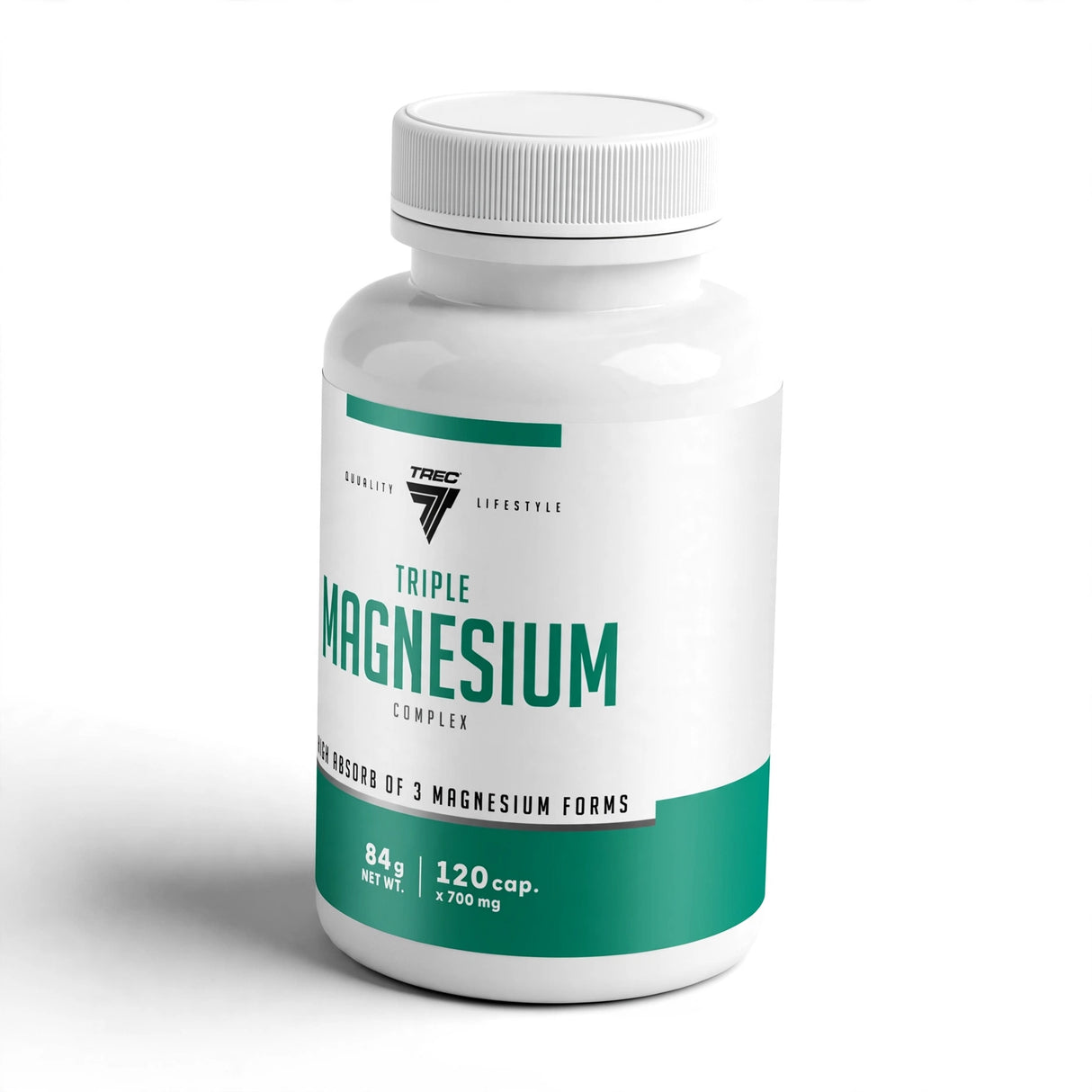 Magnesium TREC TRIPLE MAGNESIUM COMPLEX 120 kapslar