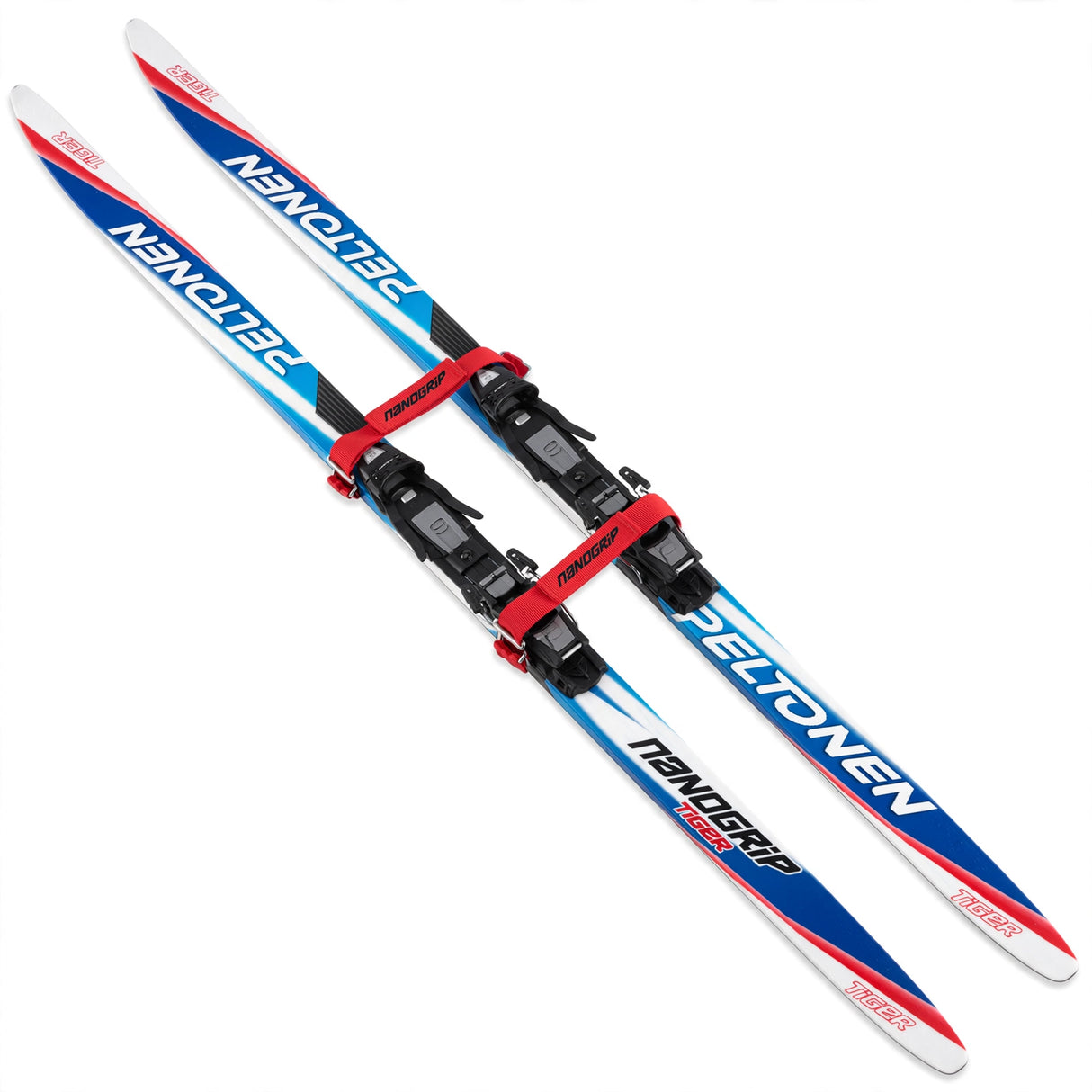 Barnskidor PELTONEN Tiger Nanogrip + BASIC bindning