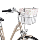 Cykel ROMET Art Deco Classic, med korg fram, beige