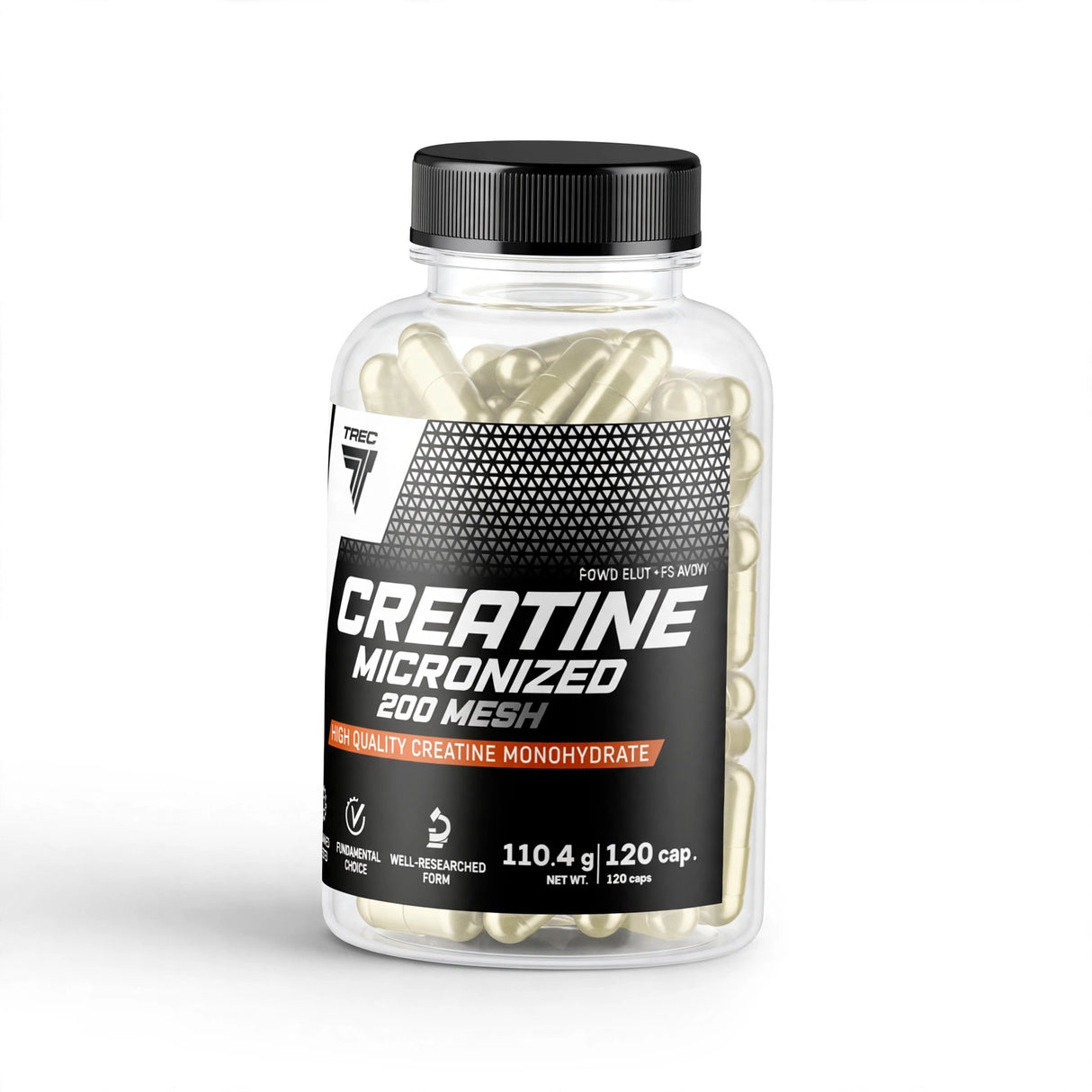 Creatine TREC CREATINE MICRONIZED 200 MESH. 120 kapslar
