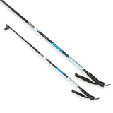 Ski poles ALPINA ST black/blue