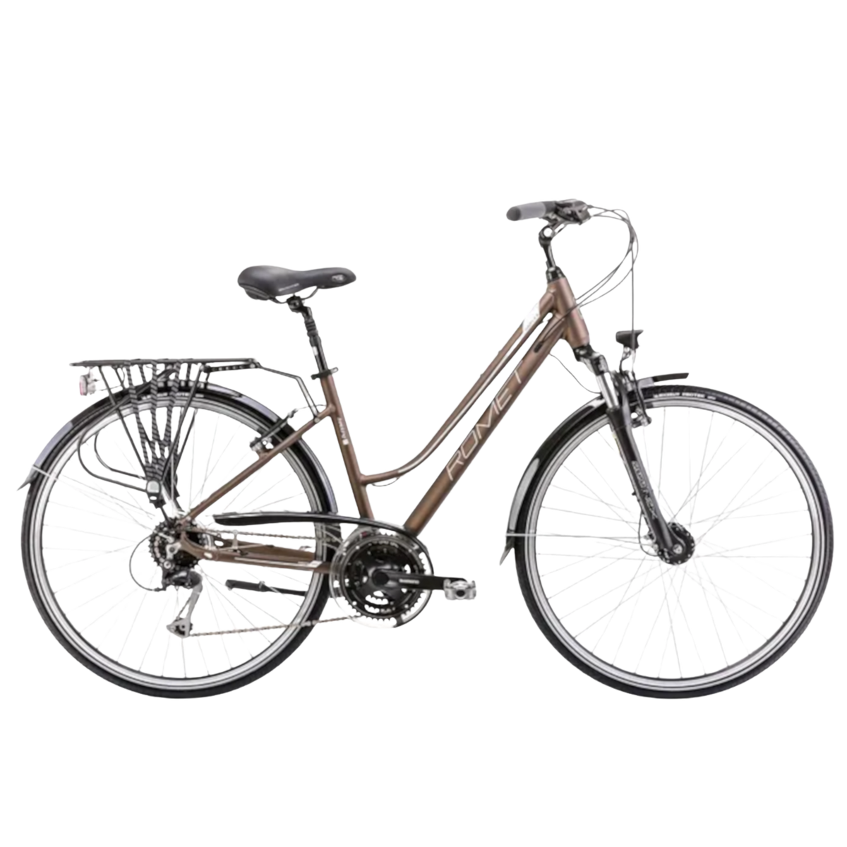 Cykel ROMET Gazela 5, brun