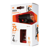 Light set AXA GREENLINE25/SET/25LUX-1LED/USB/ON-OFF/CB