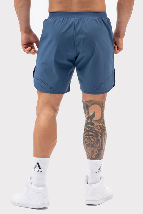 A VELOCE Shorts - Blue - workoutbrands.com