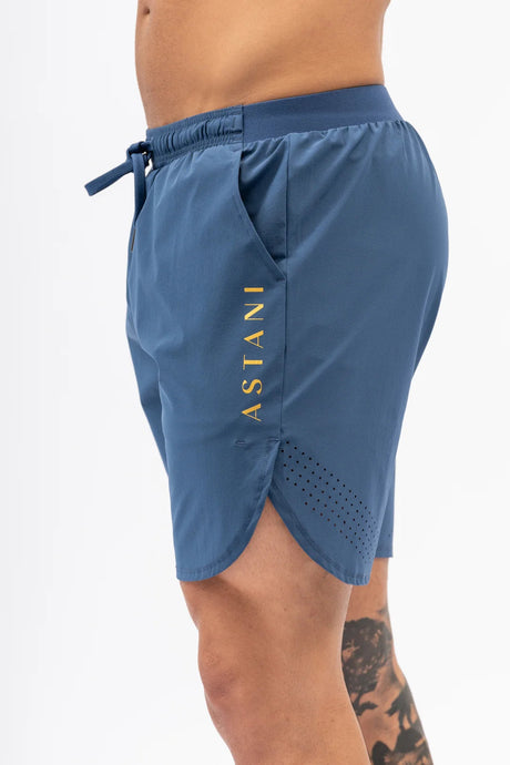 A VELOCE Shorts - Blue - workoutbrands.com