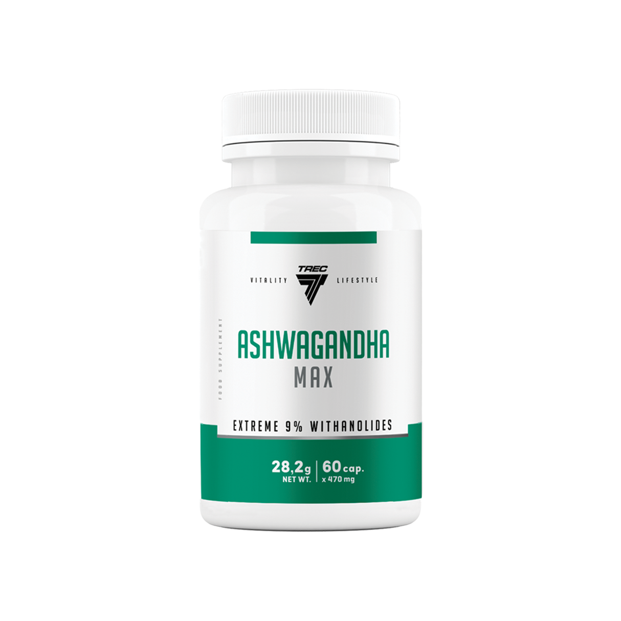 Adaptogen TREC ASHWAGANDHA MAX 60 kapslar