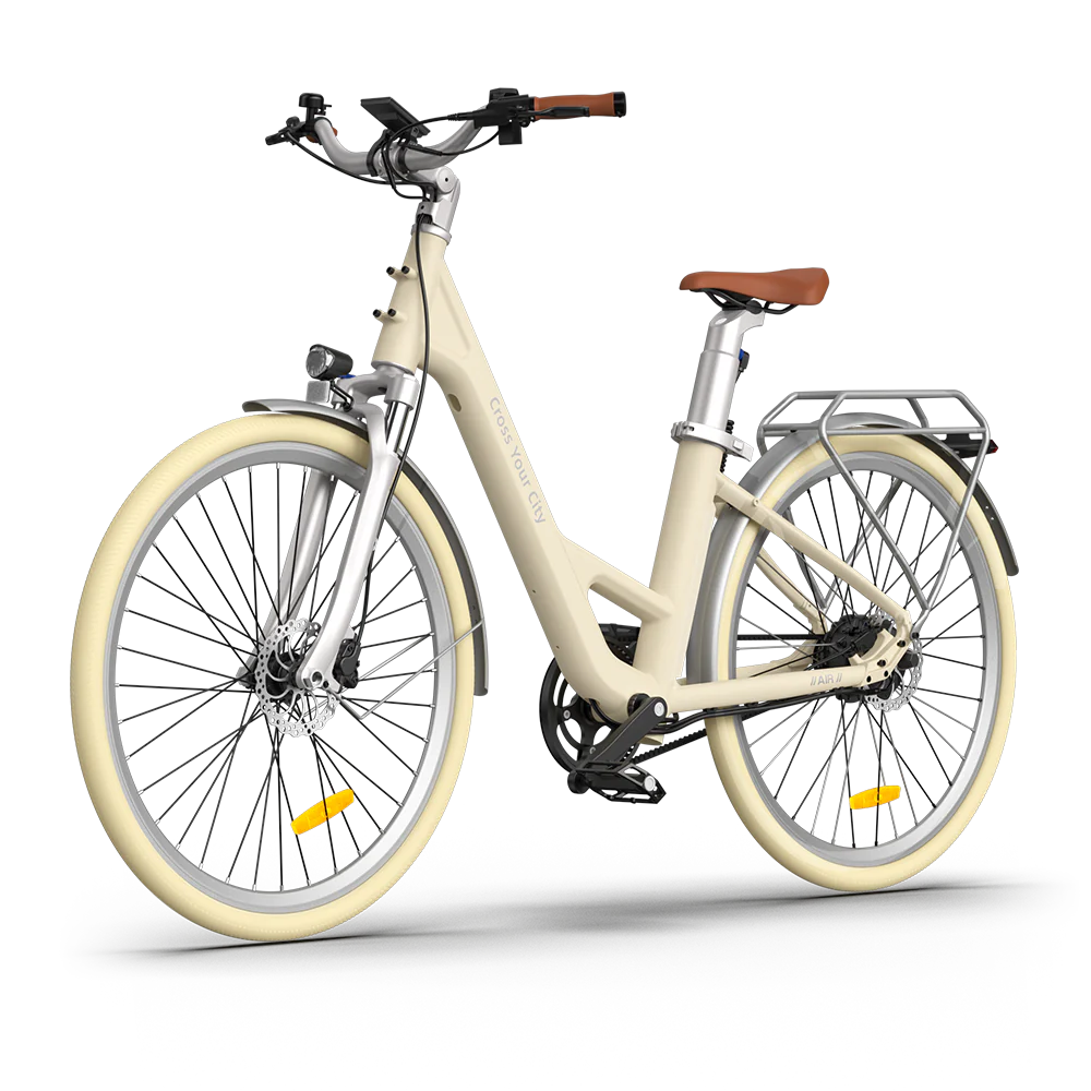 Elcykel ADO Air 28 PRO, Ljusgul